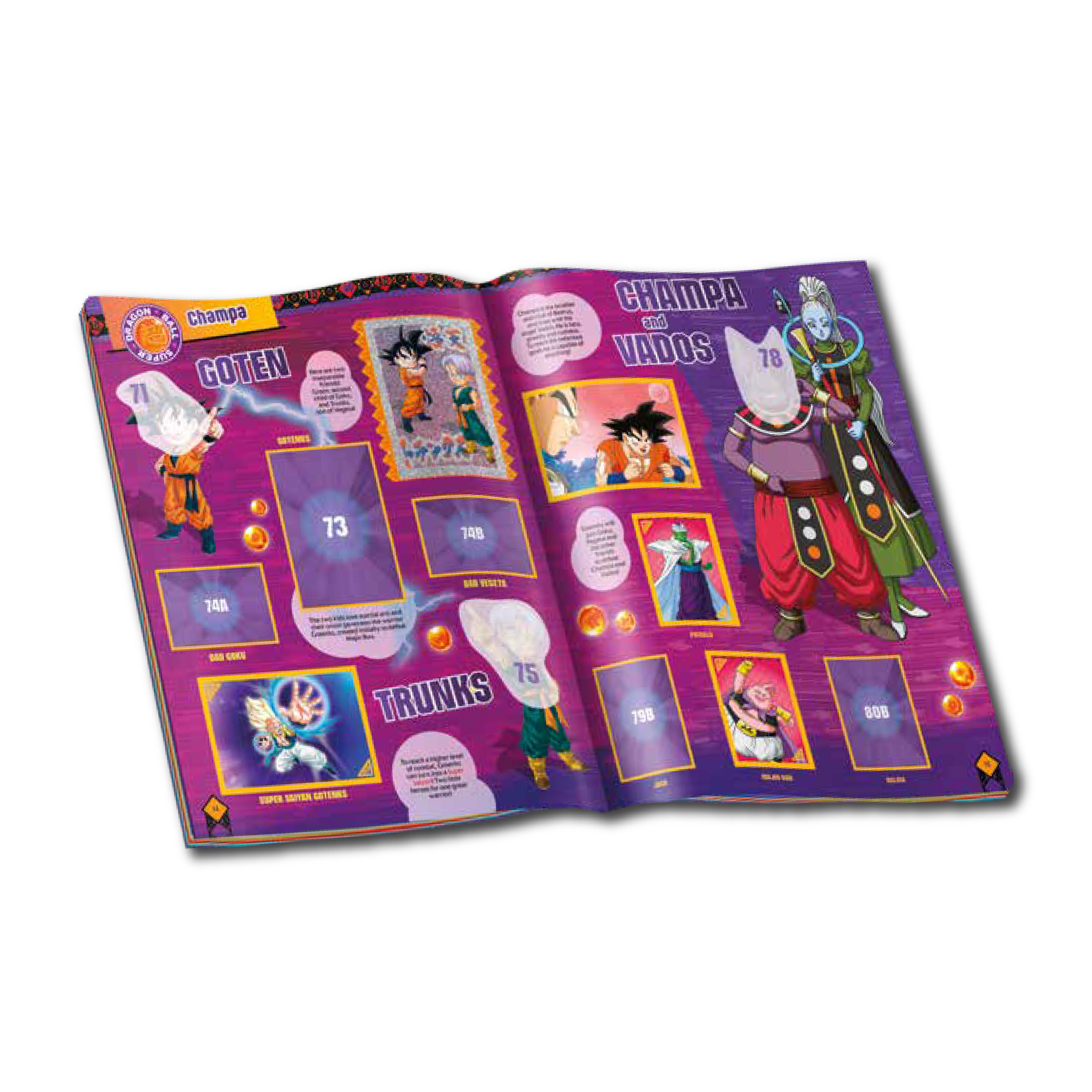 Album X 50 Sobres Dragon Ball Super 3