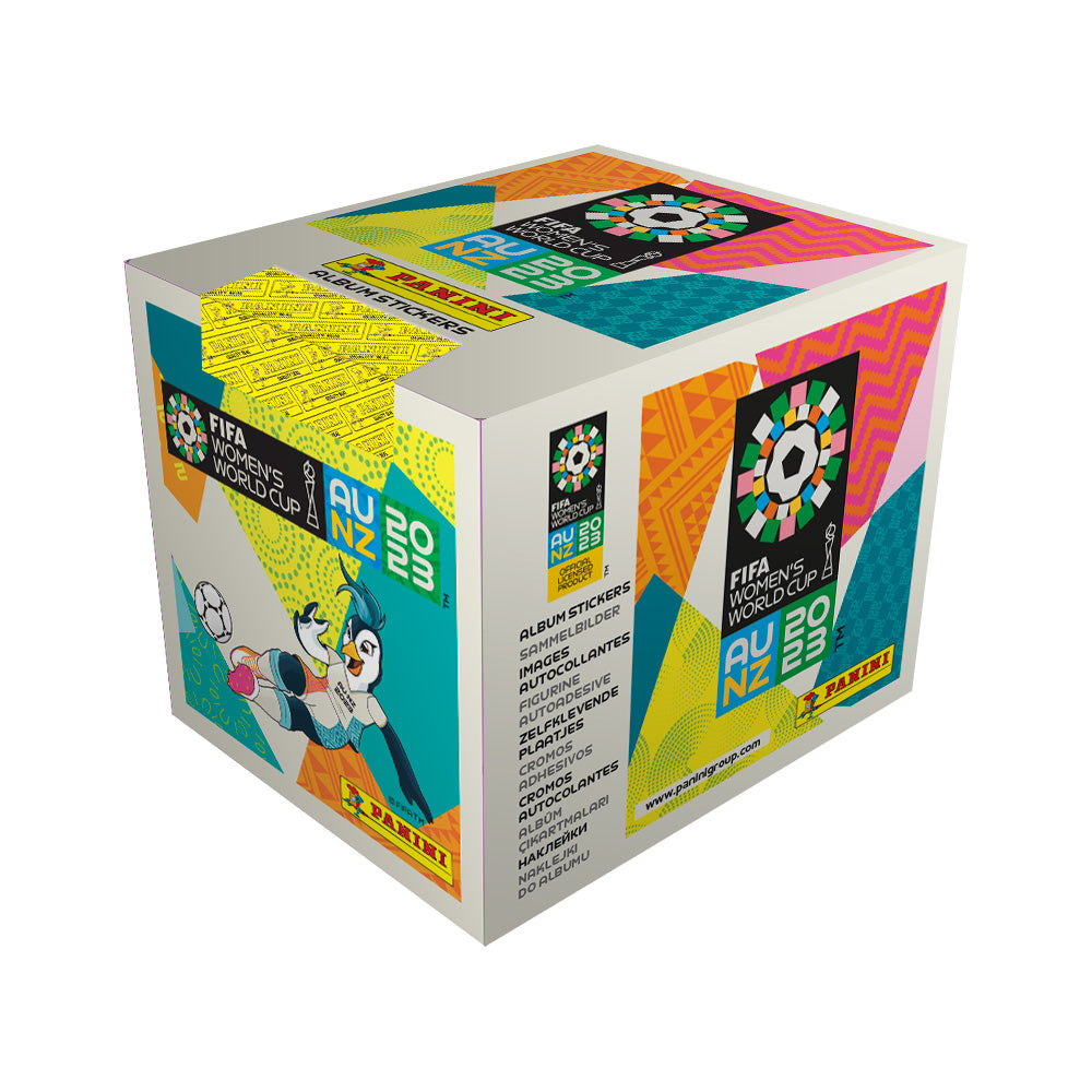 Álbum Tapa Dura + 1 Caja X 50 Sobres Fifa Mundial Femenino Australia 2023