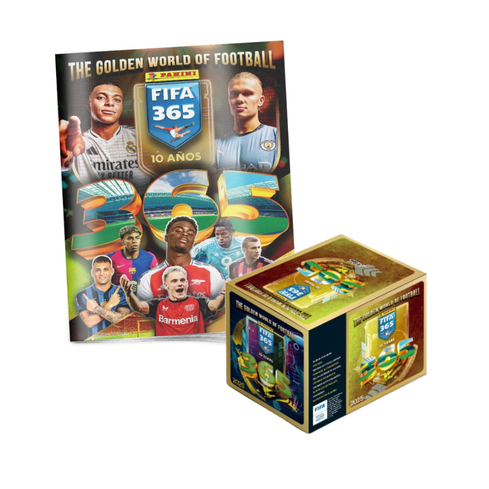 Combo Album Retail + Display X 50 Sobres Fifa 365 2025 ALBUM+DISPLAY X50 FIFA365 2025 Panini_001