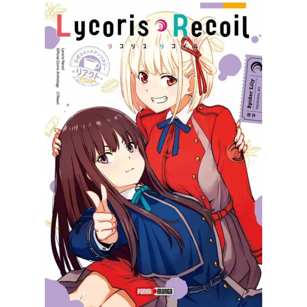 Lycoris Recoil - Anthology React N.01 QLYCA001 Panini_001