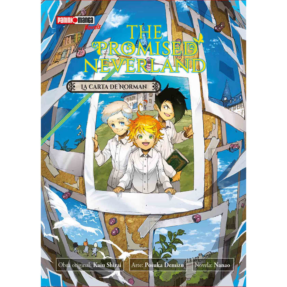 The Promised Neverland - Norman Kara No Tegami - Novela QNVNO001 Panini_001