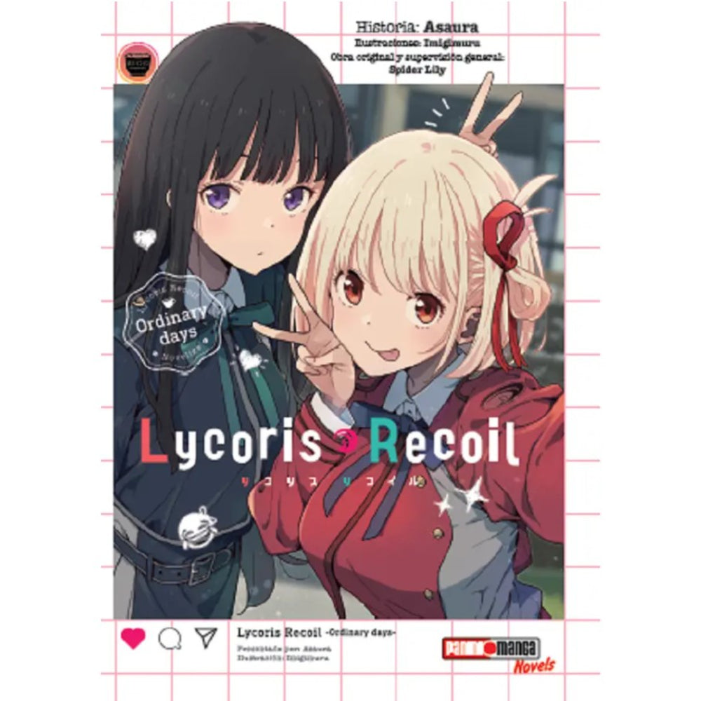 Lycoris Recoil - Novel QLYCR001 Panini_001