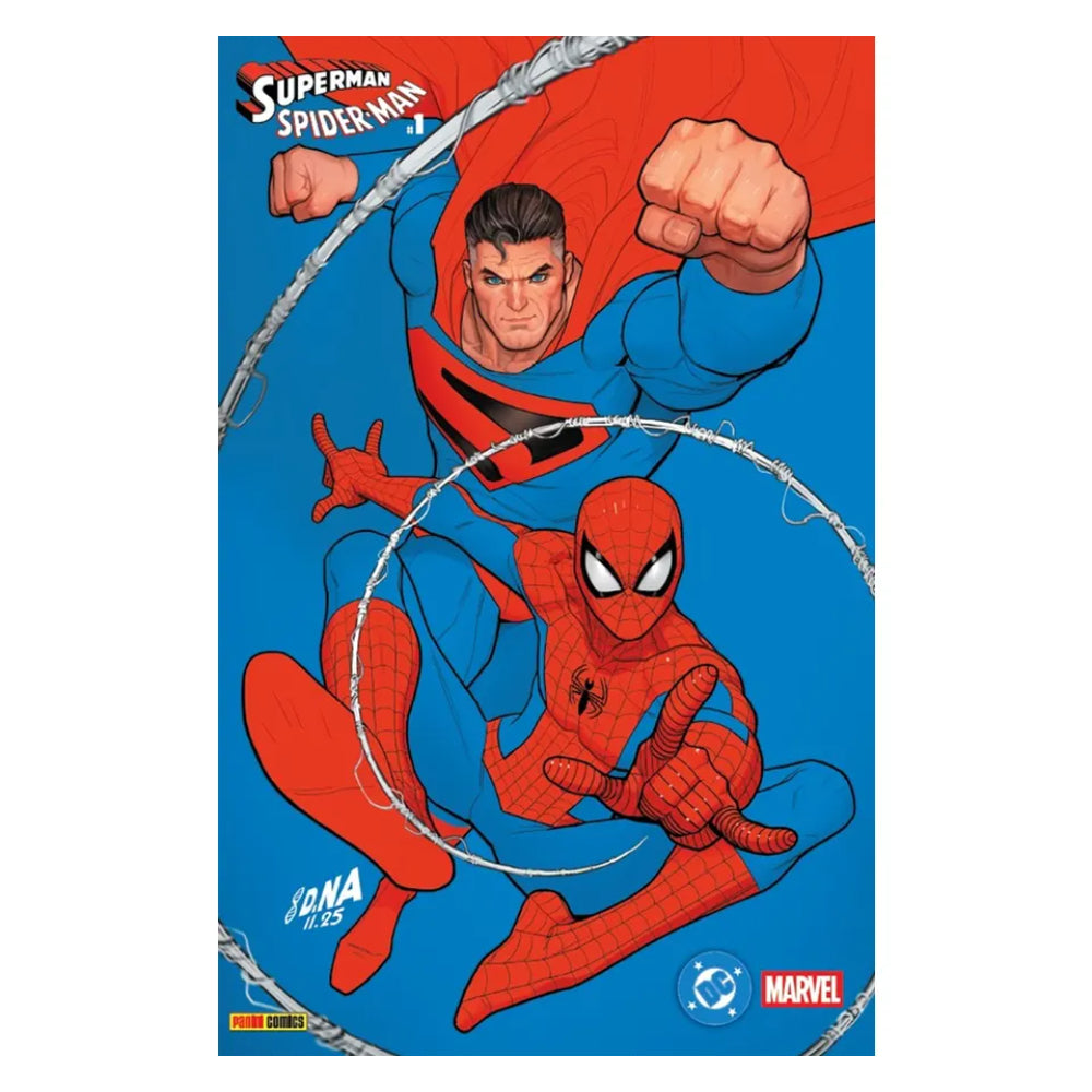 Superman Spider-Man N.01 Variante 1 (David Nakayama) QSSPI001V1 Panini_001