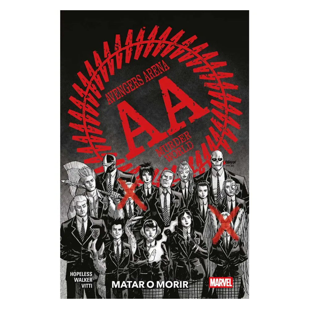 Avengers Arena Aa Murder World Matar O Morir QMMNG001 Panini_001