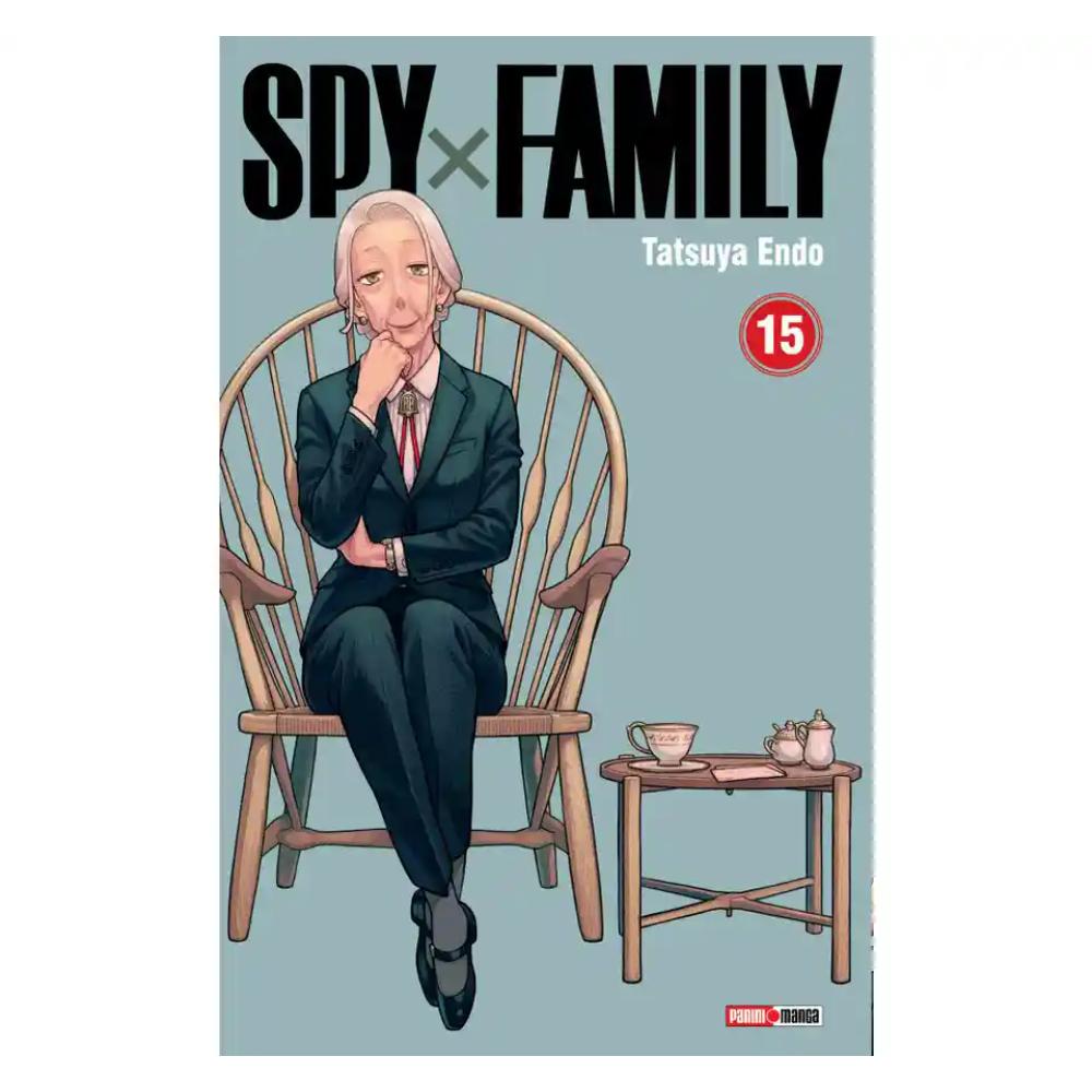 Manga Spy x Family tomo 15 edición Panini con Loid, Yor y Anya