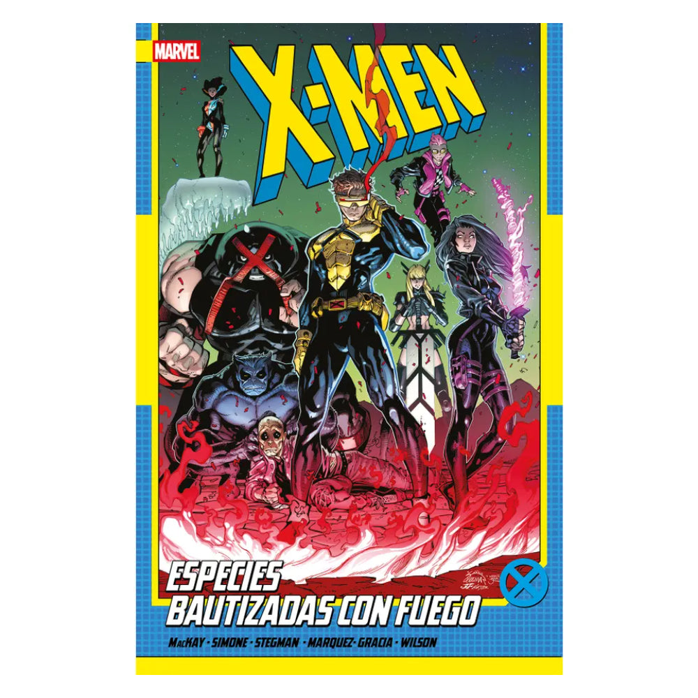X-Men N.01 Especies Bautizadas Con Fuego QXMNN001 Panini_001