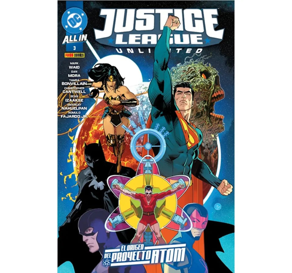 Justice League Unlimited N.03 El Origen Del Proyecto Atom QJLUT003 Panini_001