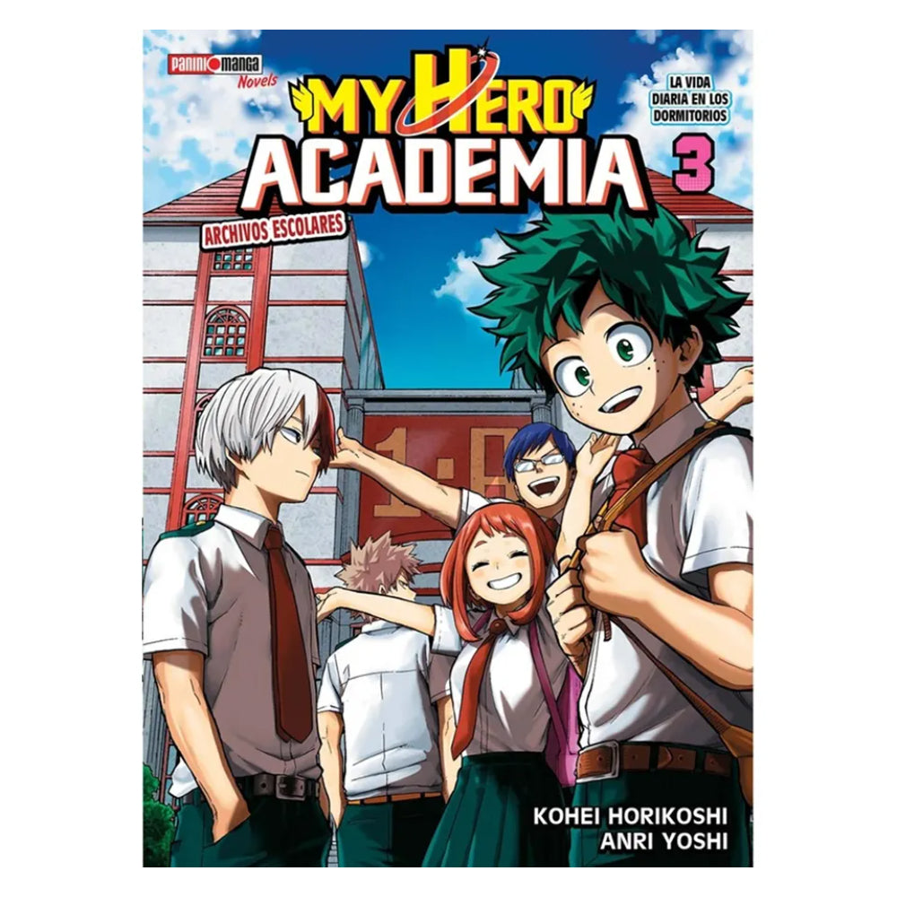 My Hero Academia Archivos Escolares Novela N.03 QMYSB003 Panini_001