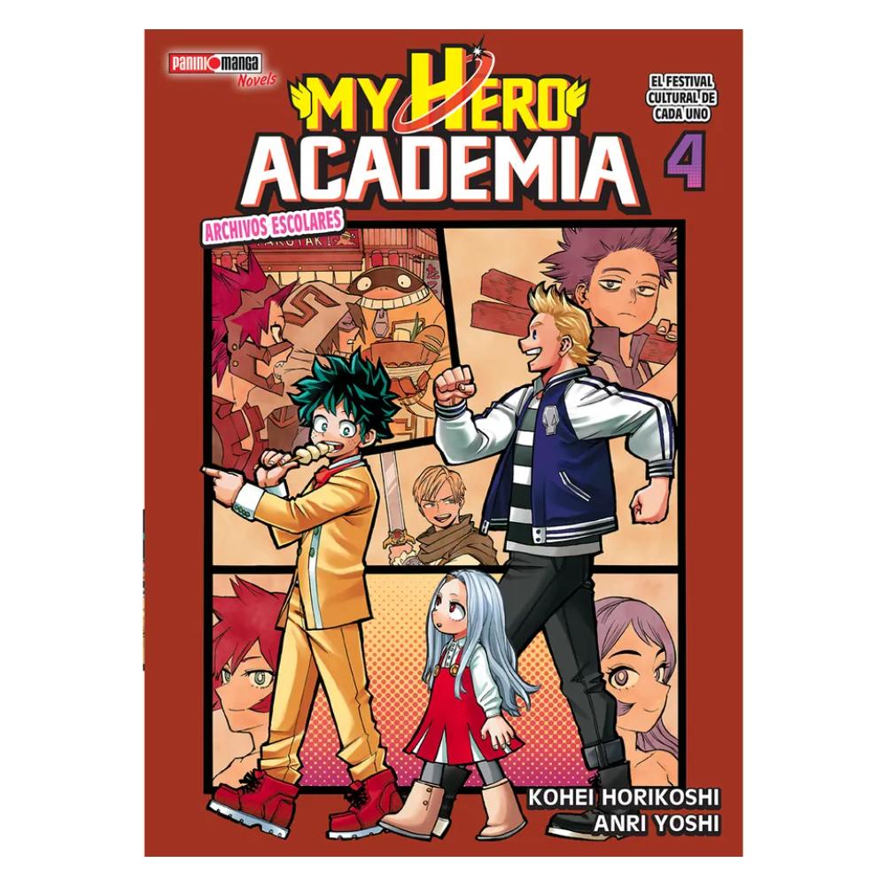 My Hero Academia Archivos Escolares Novela N.04 QMYSB004 Panini_001