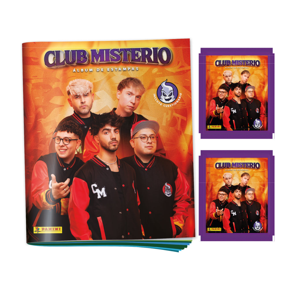 ALBUM + CAJITA X 50 SOBRES CLUB MISTERIO 2026