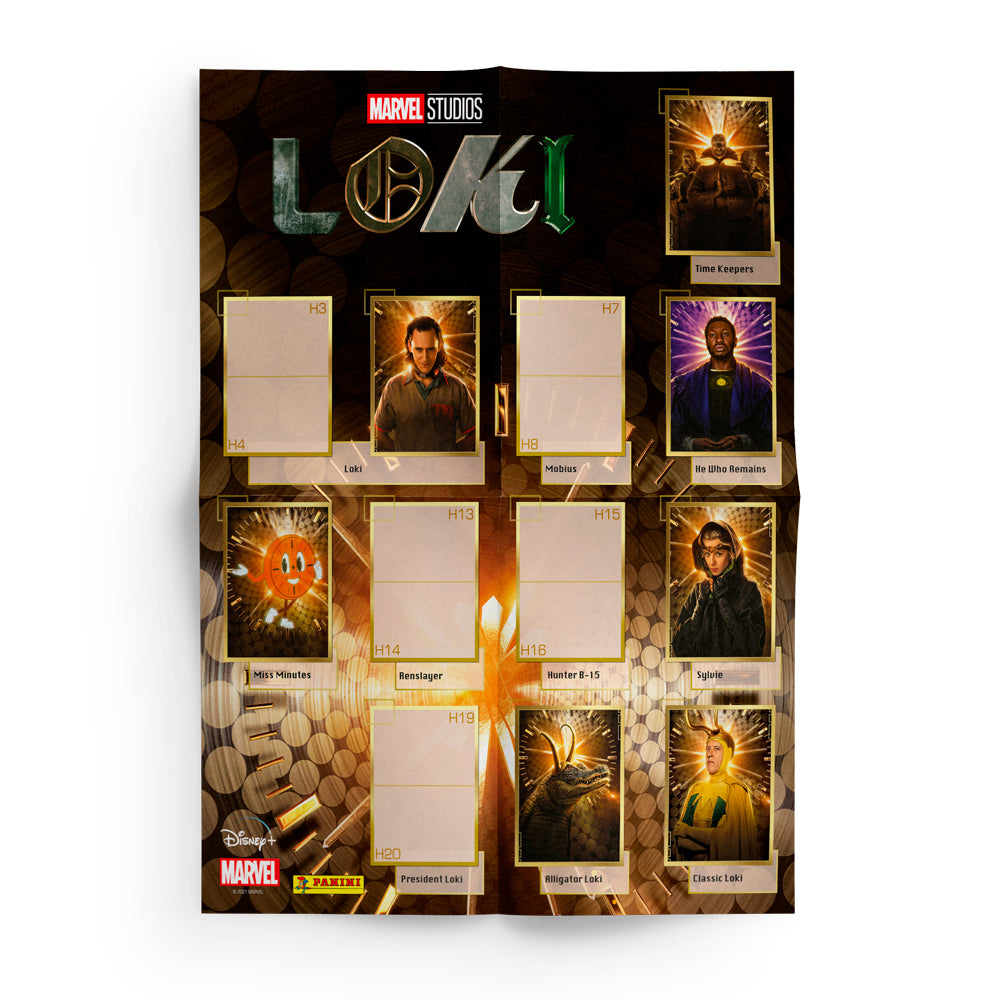 Combo Álbum + Display X 50 Sobres Loki