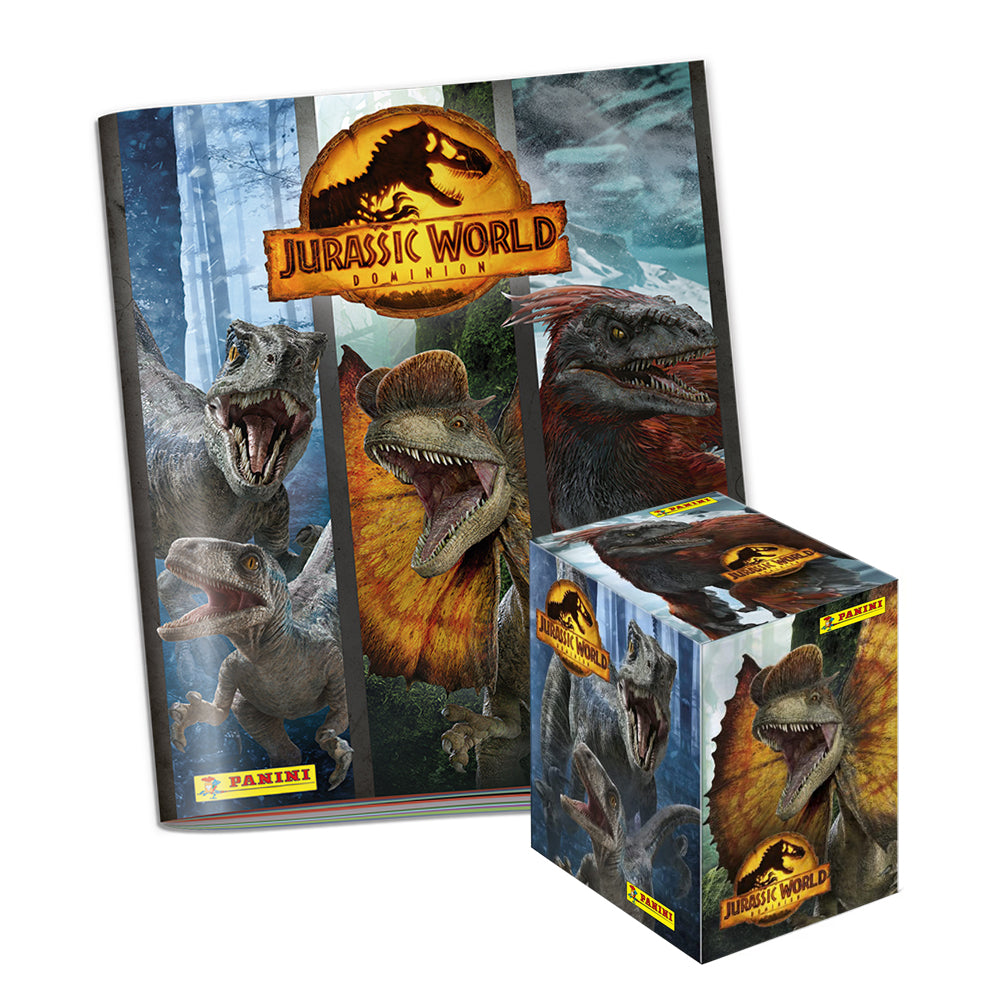 Album X 50 Sobres Jurassic World: Dominion