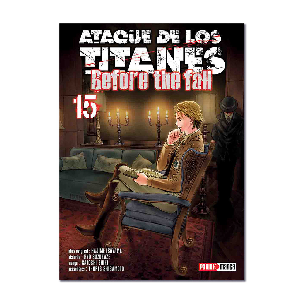Ataque De Los Titanes Before The Fall N.15 QMBFA015 Panini_001