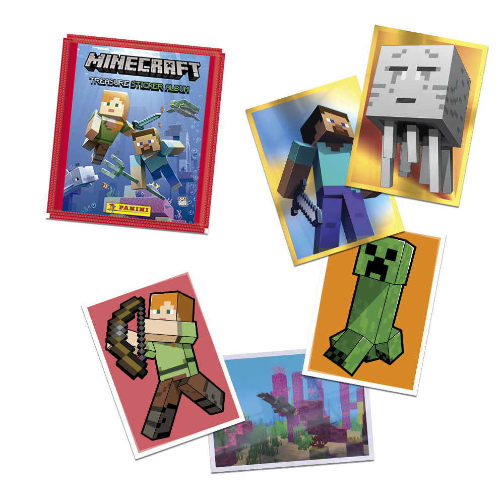 Sobre X 5 Stickers Minecraft™