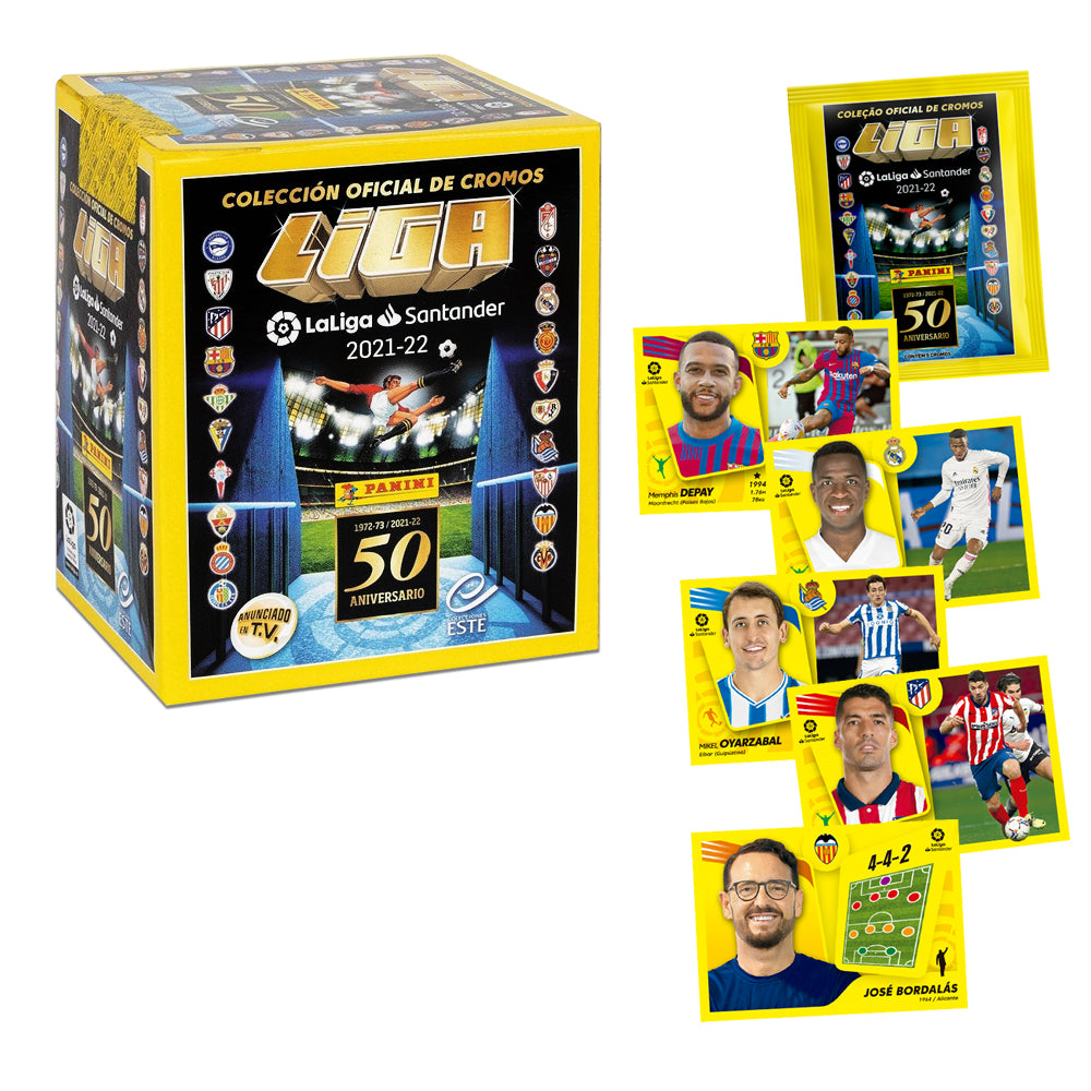 Caja X 50 Sobres Liga Española 2021-22