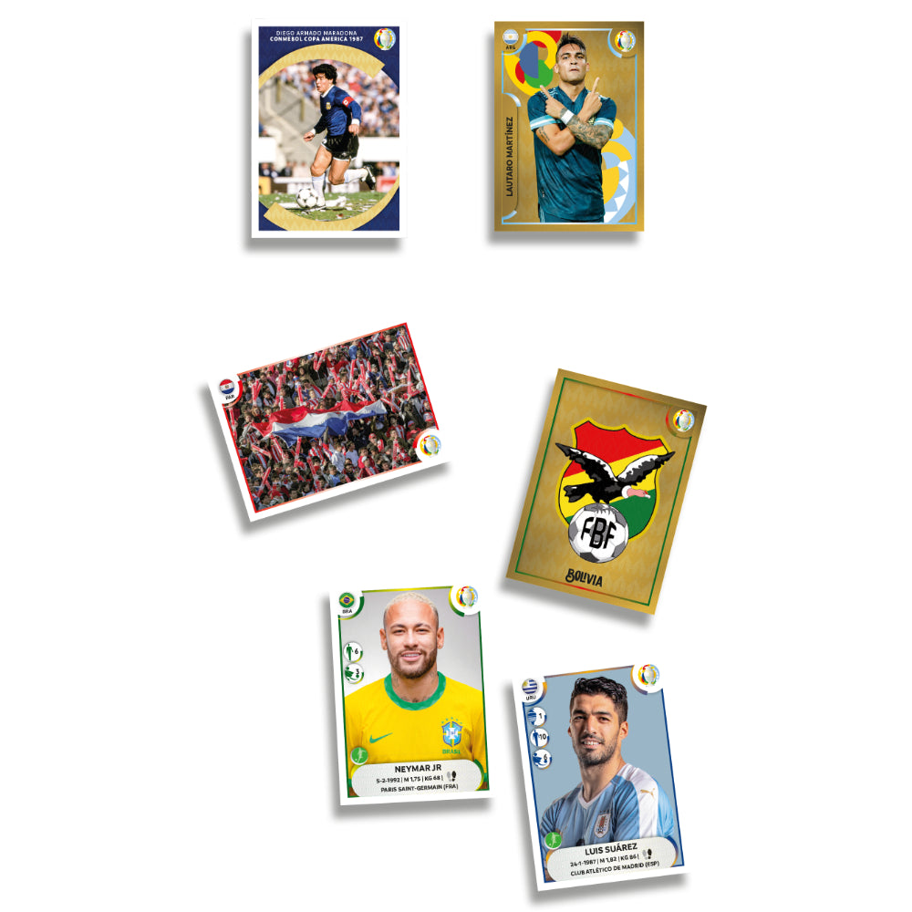 Caja X 50 Sobres CONMEBOL Copa América 2021 Panini_003