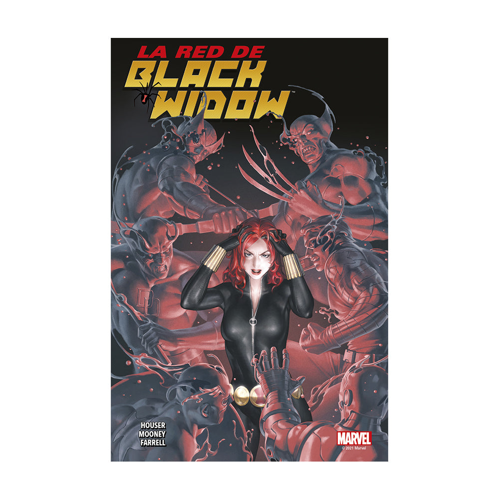 La Red De Black Widow IREBW001 Panini_001