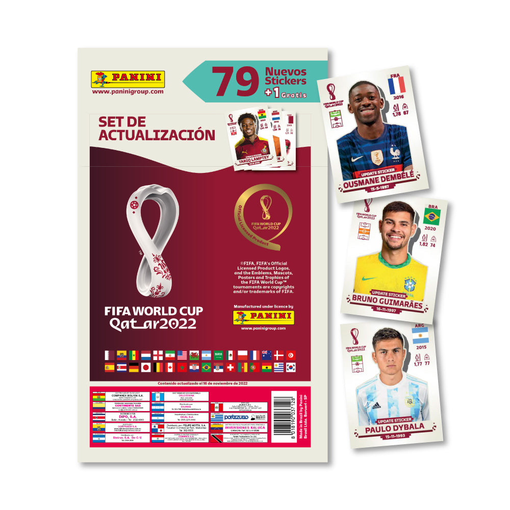 Kit De Actualizacion Fifa World Qatar 2022