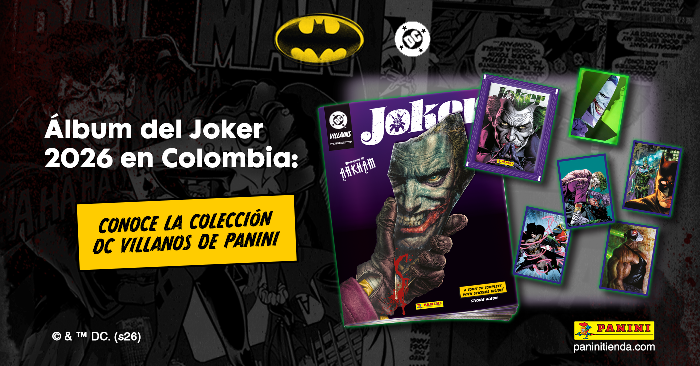 Álbum Joker: el Príncipe Payaso del Crimen tiene su propia colección