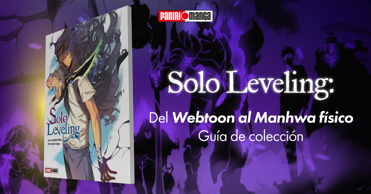 Solo Leveling: del webtoon al manhwa físico guía de colección