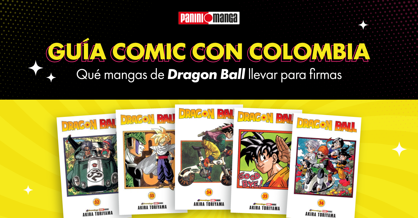 Manga oficial de Dragon Ball para llevar a Comic Con Colombia 2026