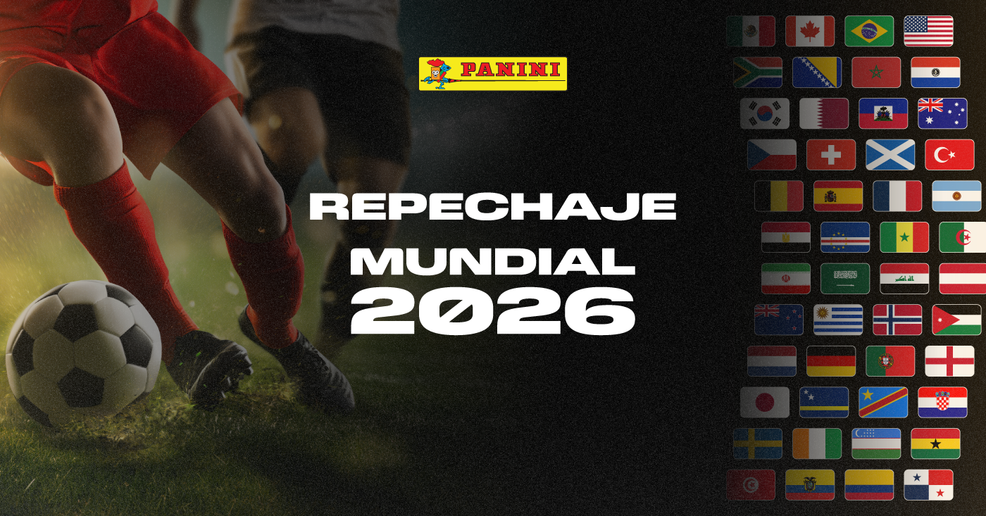 48 selecciones clasificadas al Mundial 2026 en el Álbum Panini oficial