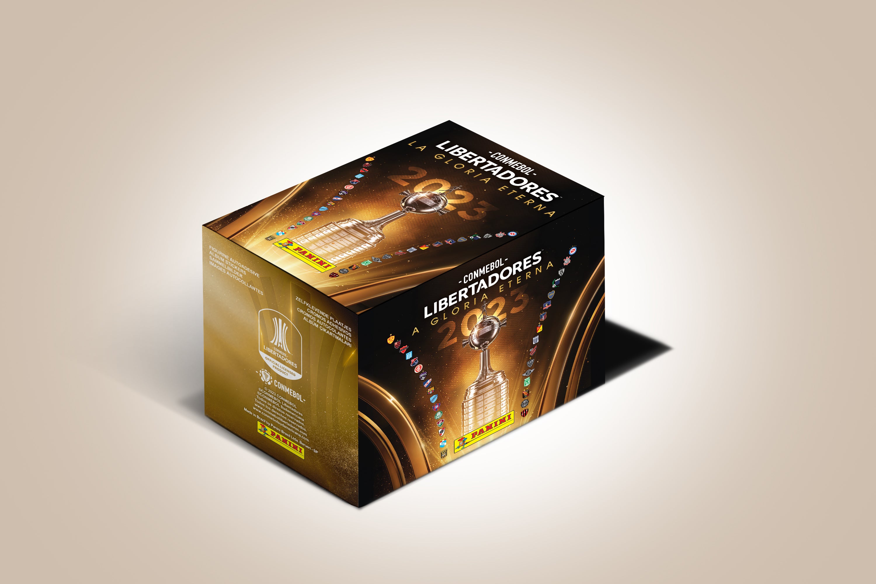 Álbum Pasta Dura Retail + Display X50 Copa Libertadores