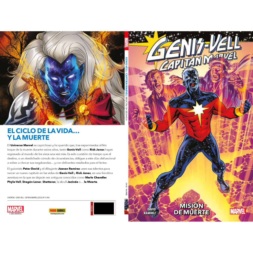 Genis Vell Captain Marvel IRETR002 Panini_001