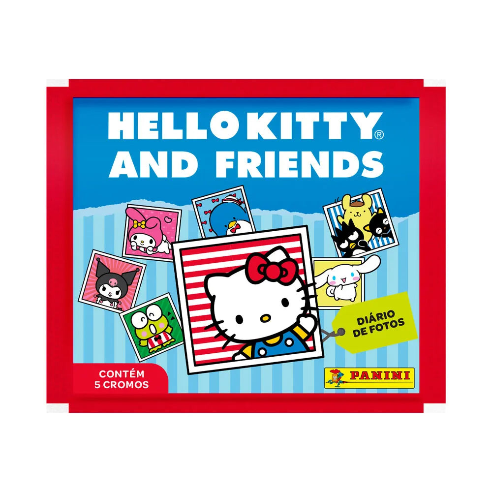 Hello Kitty Y Amigos 2025 Sobre X5 Stickers Surtido Sorpresa