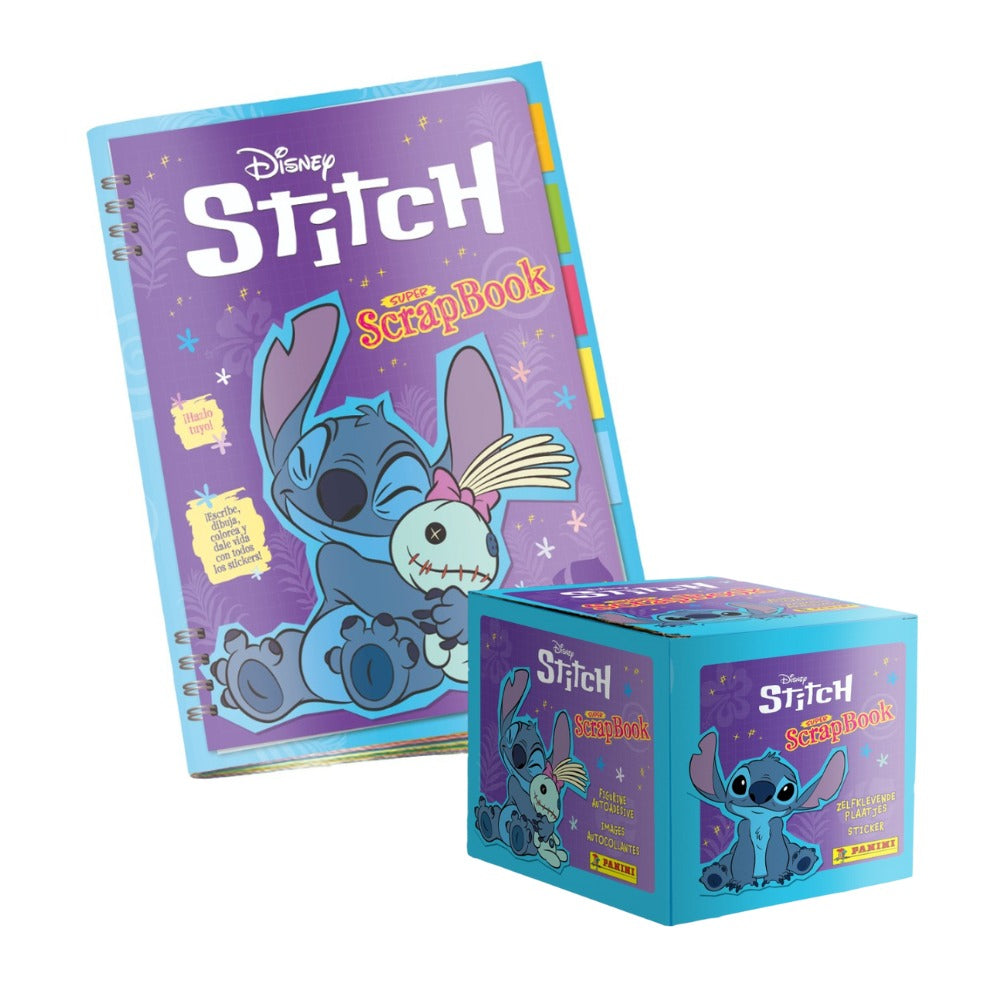 Álbum + Display X 50 Sobres Surtidos Stitch 2025