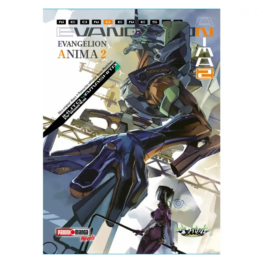Evangelion Anima - Novelas N.2 QEVAN002 Panini_001