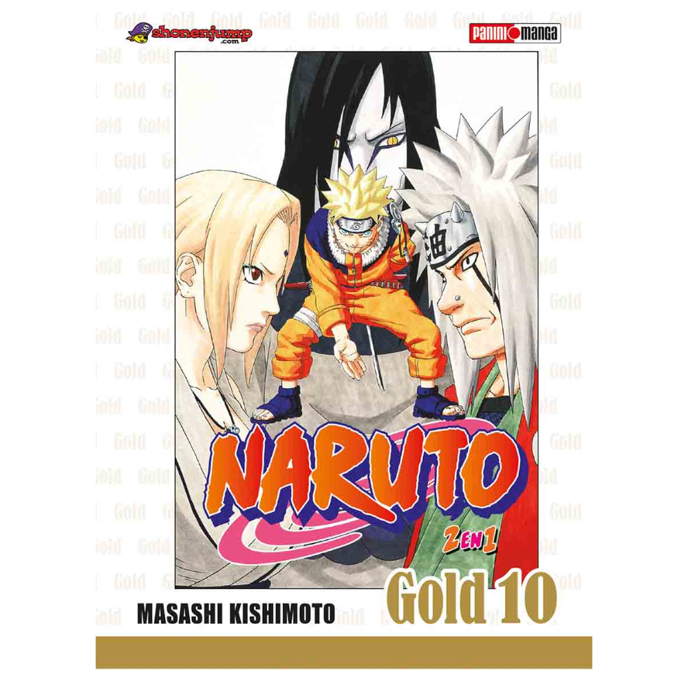 Naruto  Gold Edition N.10 QNAGO010 Panini_001