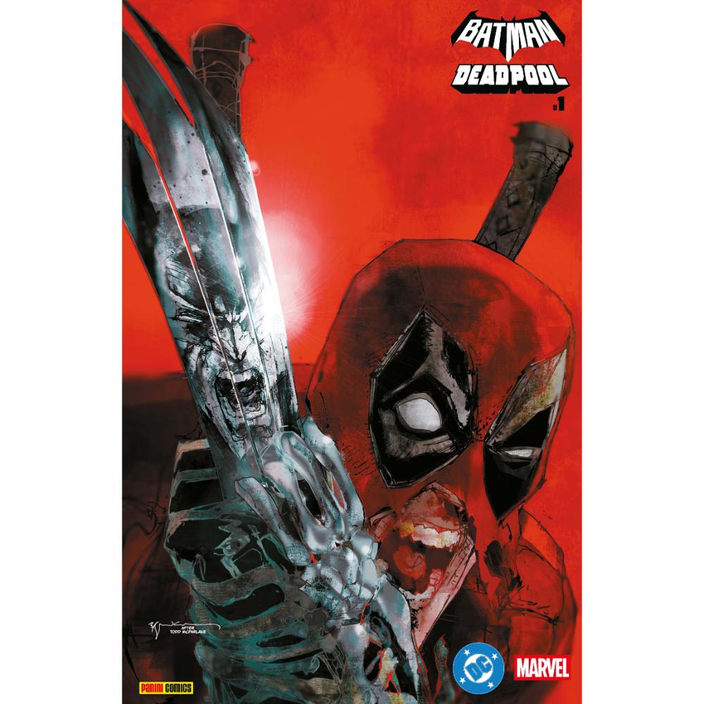 Batman / Deadpool N.01 (Variante De Bill Sienkiewicz) QDCCS002V1 Panini_001
