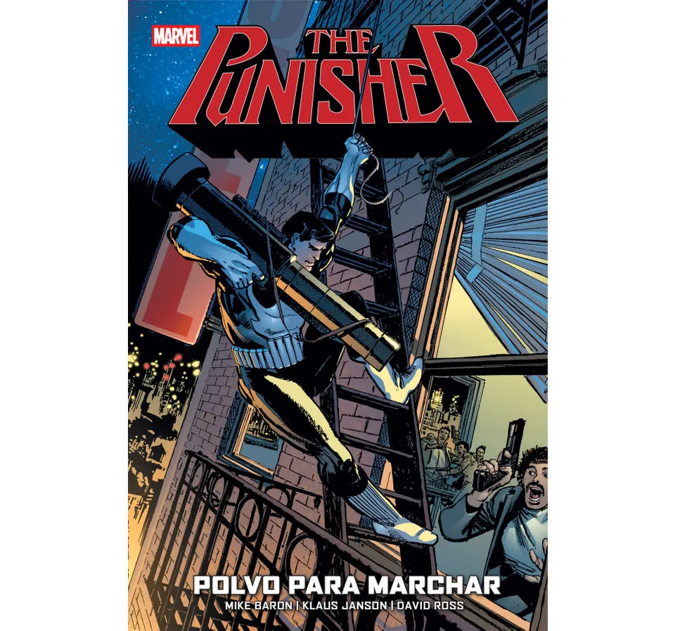 The Punisher Polvo Para Marchar De Mike Baron
