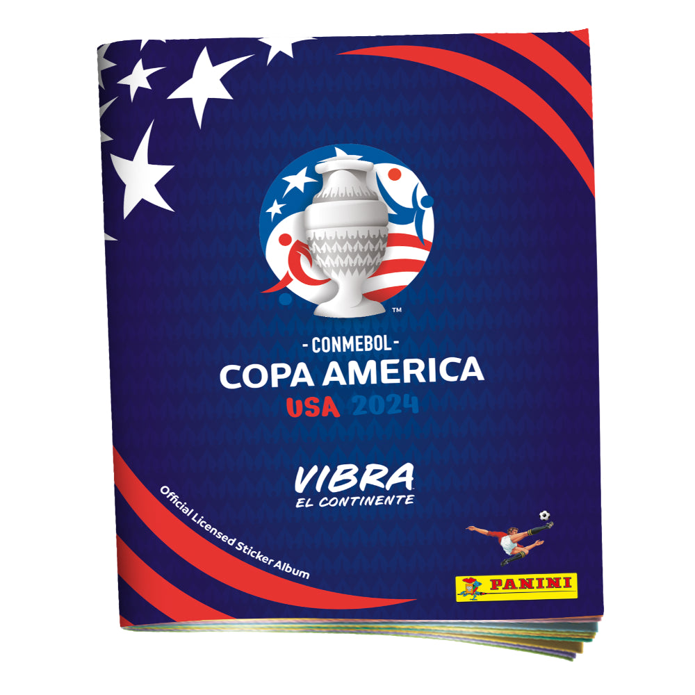 PREVENTA: COMBO ALBUM RETAIL+DISPLAY X50 CONMEBOL COPA AMERICA 2024