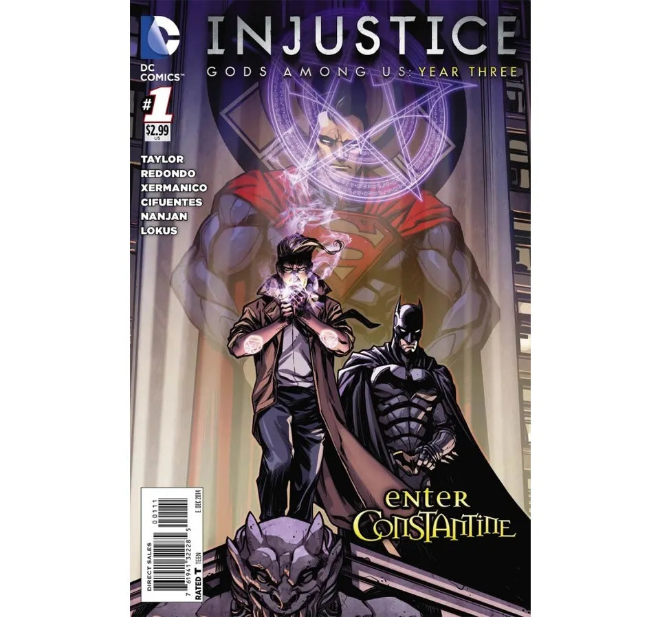 Injustice Gods Among Us Year Three N.05 Enter Constantine QINJU005 Panini_001