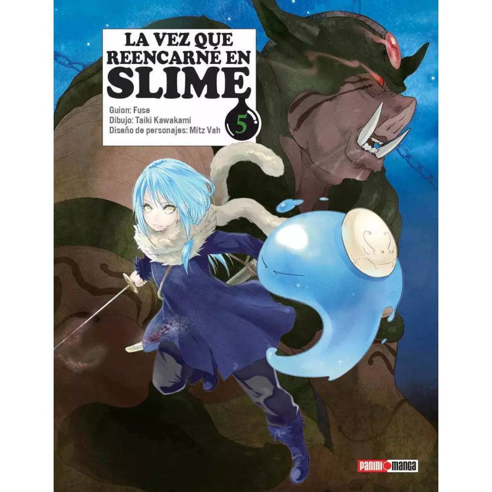 La Vez Que Reencarné En Slime N.05 QSLIM005 Panini_001