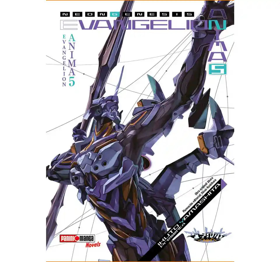 Evangelion Anima - Novelas N.05 QEVAN005 Panini_001