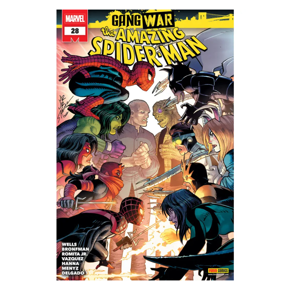 The Amazing Spider-Man N.28 Gang War QASPI028 Panini_001