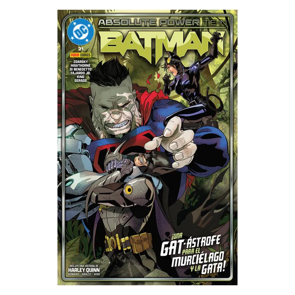 Batman N.21 Batman ¡Una Gat-Ástrofe Para El Murciélago Y La Gata! QBTMA021 Panini_001