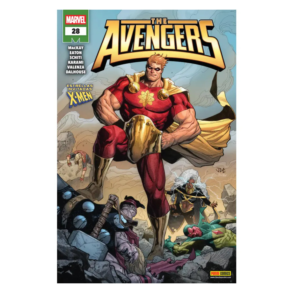Avengers N.28 Estrellas Invitadas X-Men QAVEN028 Panini_001