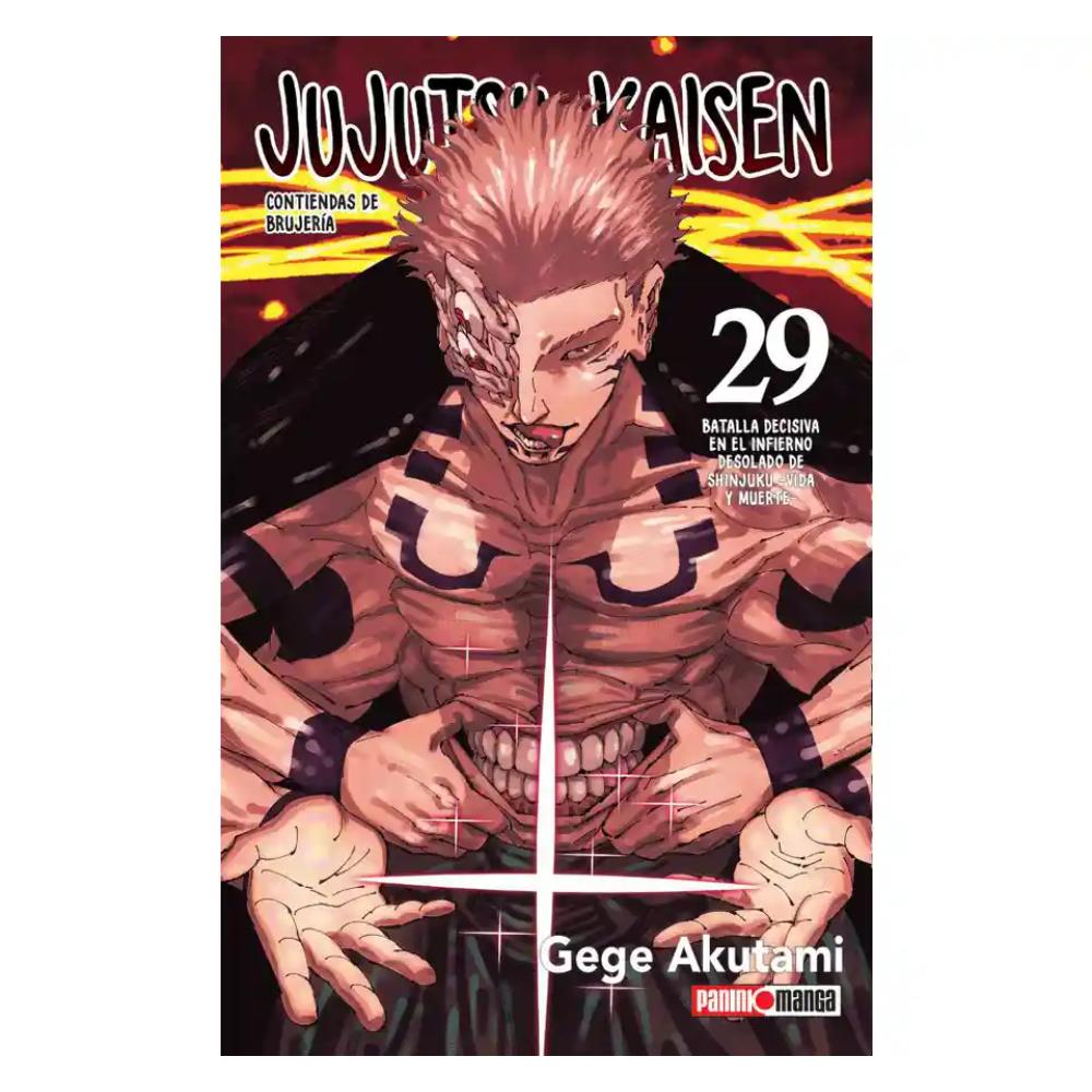 Jujutsu Kaisen N.29 Batalla Decisiva En El Infierno  QJUJU029 Panini_001