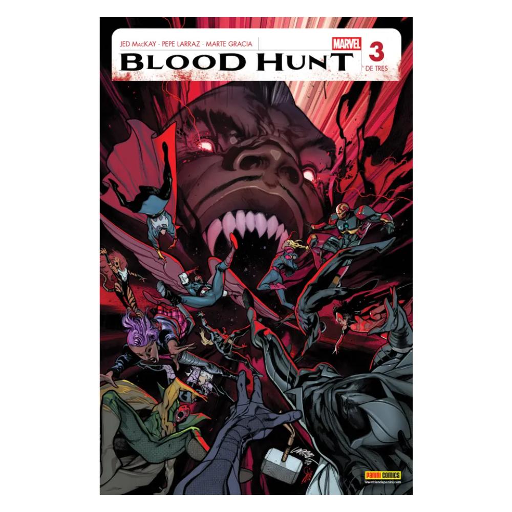 Comic Marvel Blood Hunt tomo 3 en español edición Panini para colección