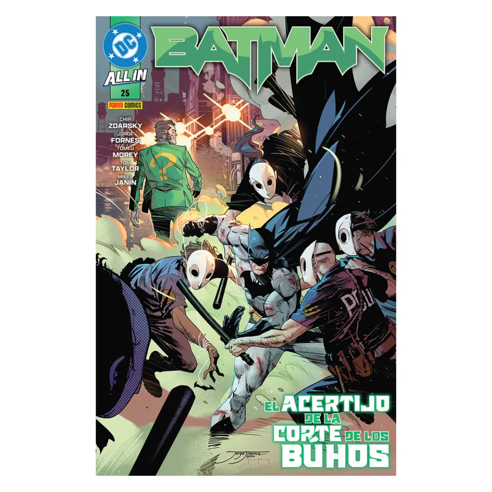 Batman N.25 El Acertijo De La Corte De Los Buhos QBTMA025 Panini_001