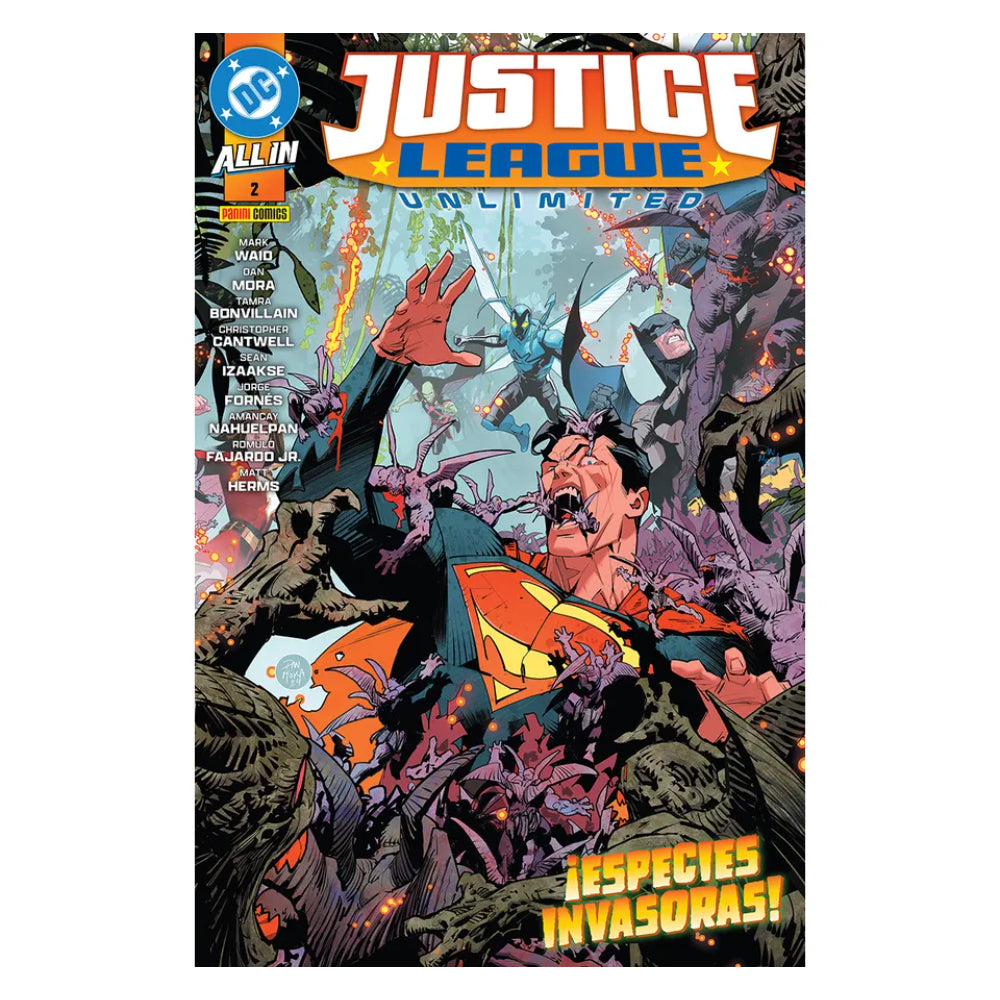 Justice League Unlimited N.02 ¡Especies Invasoras! QJLUT002 Panini_001