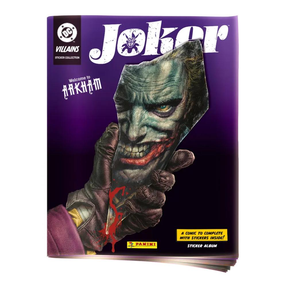 Álbum DC Villanos Joker 2026