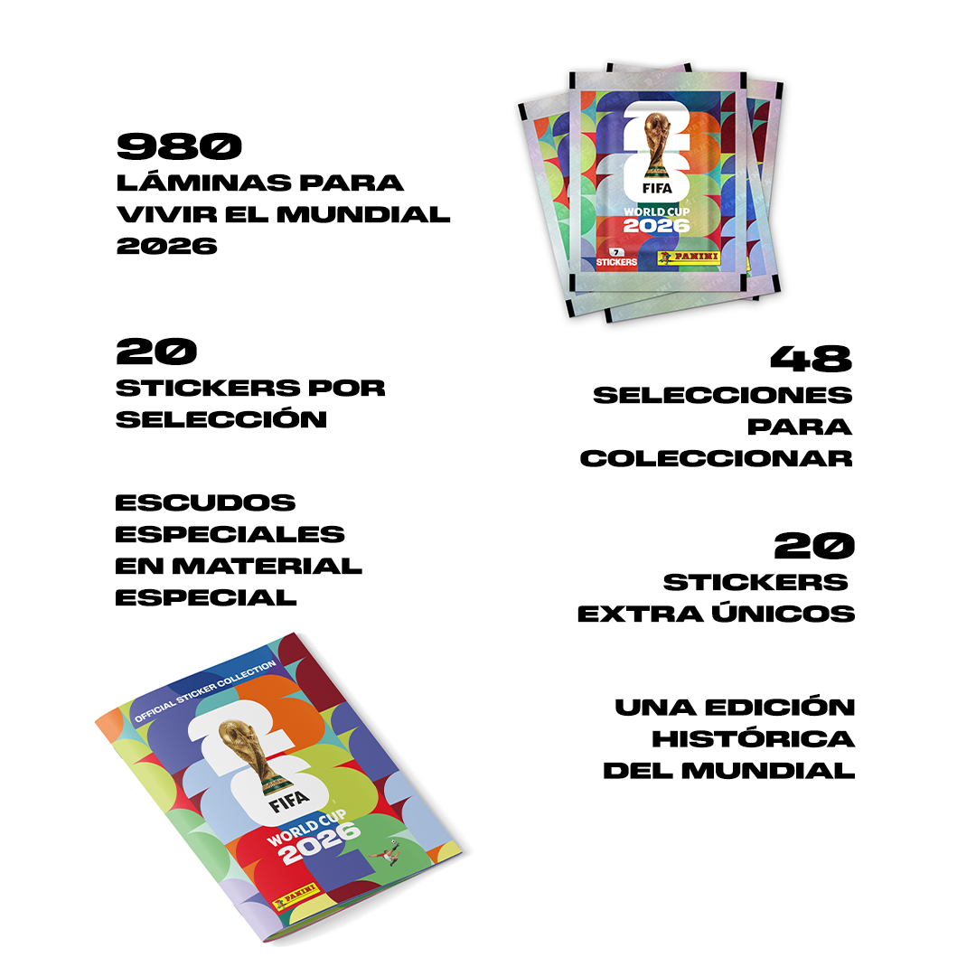 Álbum Pasta Dura COPA MUNDIAL DE LA FIFA 2026™