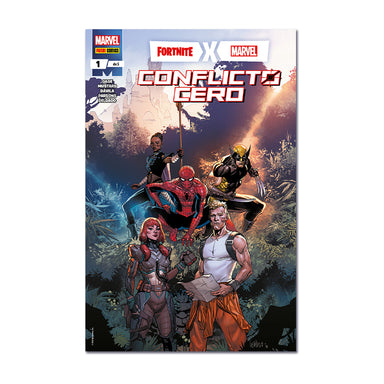 Marvel Fortnite N.01 Pack : Conflicto Cero QMAFO001PACK Panini_001