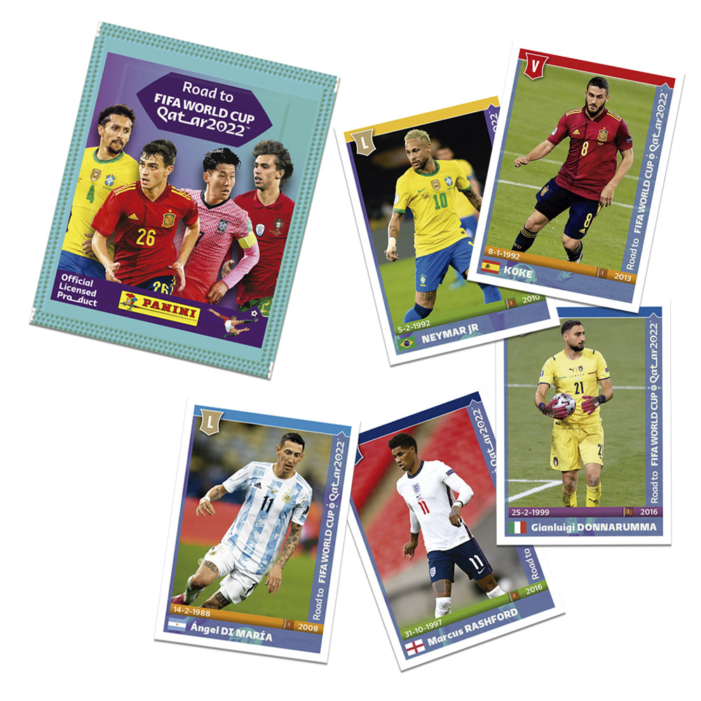 Sobre X 5 Stickers Camino A Qatar 2022™