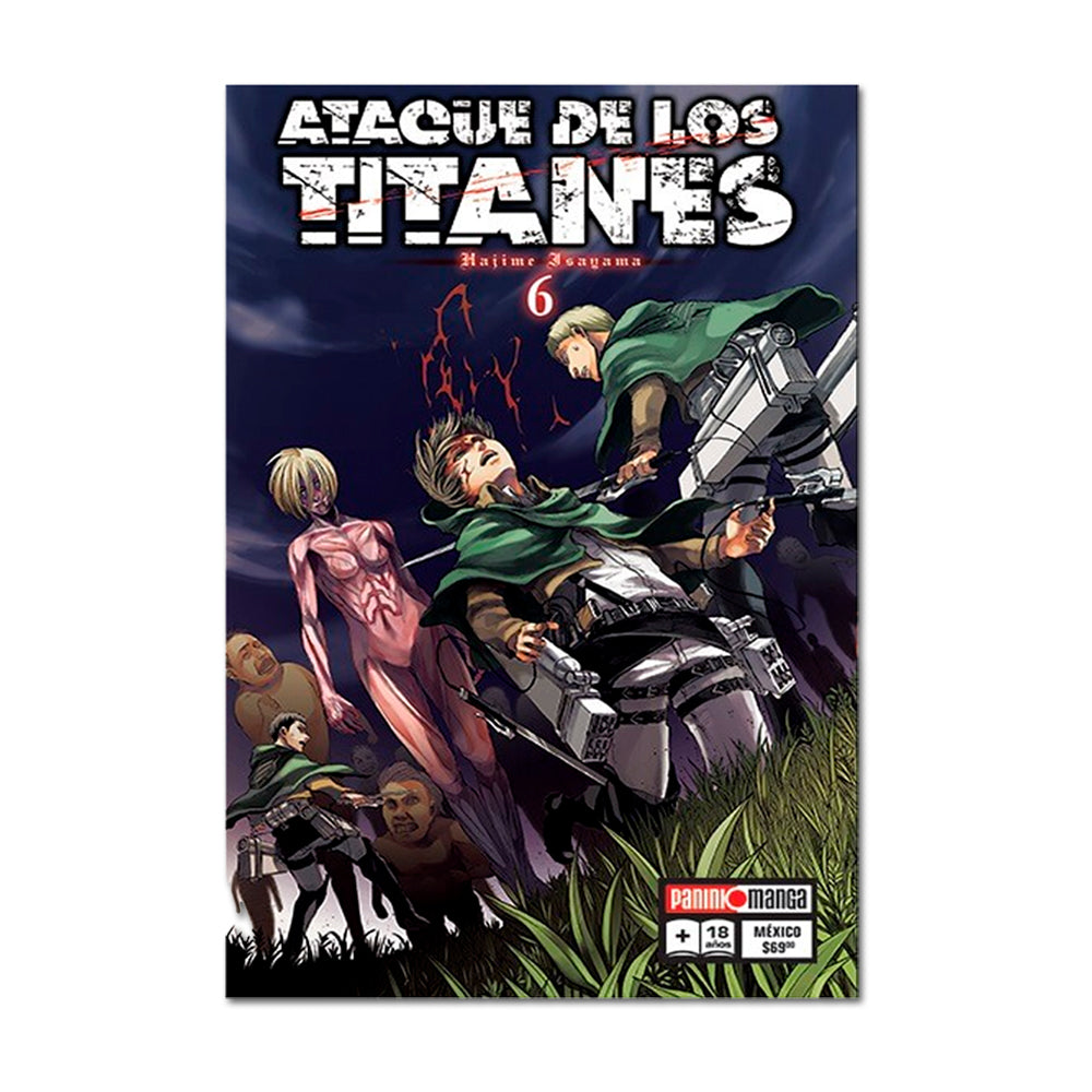 Ataque De Los Titanes No.6 QMAOT006 Panini_001